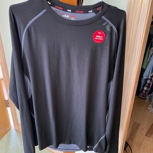 Fila training long sleeve training jersey
